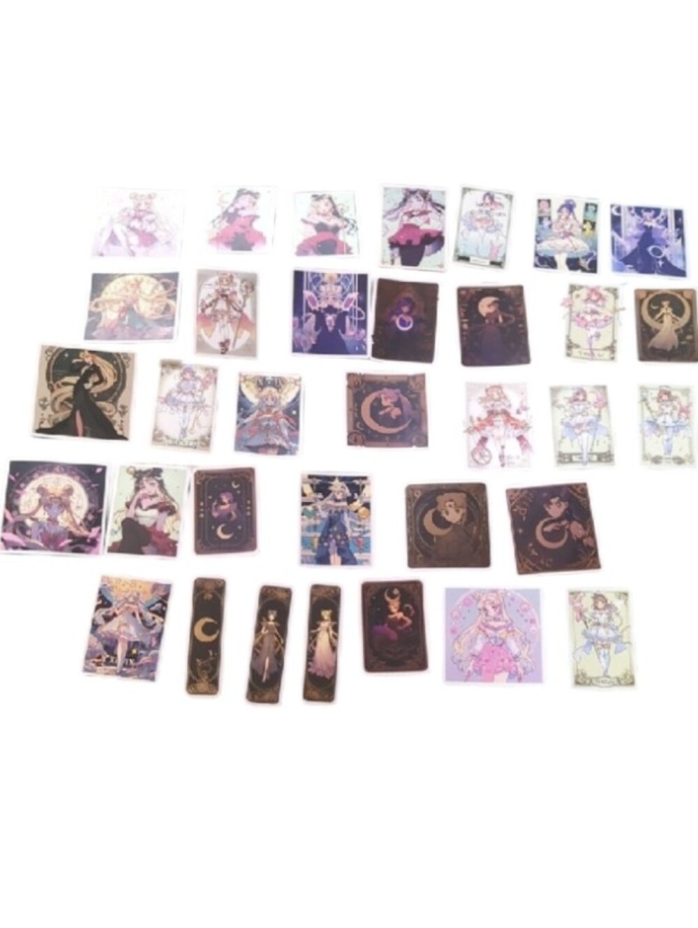 34 Sailor Moon Kawaii Japanese anime vinyl sticker lot